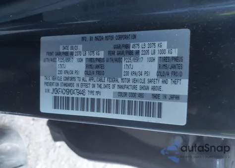 2021 Mazda Cx-5 Touring z USA, uszkodzony, nr VIN JM3KFACM9M0479446